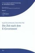 Die Zeit nach dem E-Government (E-Government und die Erneuerung des öffentlichen Sektors) Law