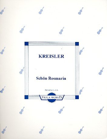 Schön Rosmarin für Viola und Klavier cd