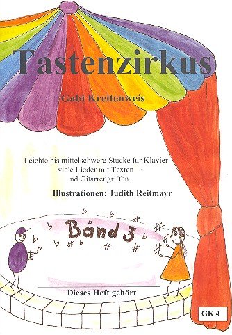 Tastenzirkus Band 3: für Klavier Sheet Music