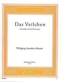 Das Veilchen: KV 476. medium voice and piano. moyenne. Sheet Music