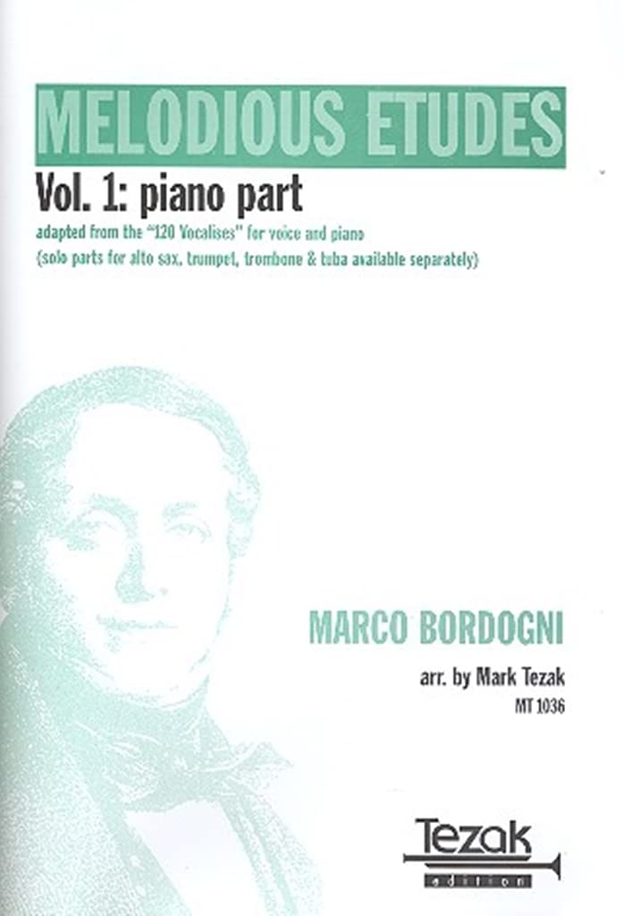 Melodious Etudes vol.1: piano part adapted from the 120 vocalises for Sheet Music