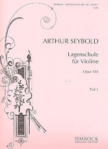 Lagenschule: Band 1. op. 184. Violine. (Simrock Original Edition, Band 1) Sheet Music