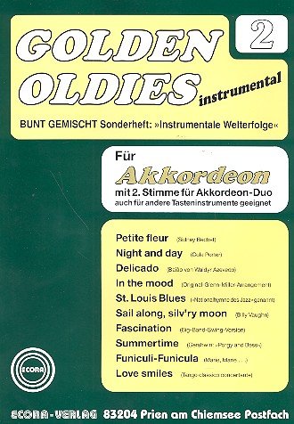 Golden Oldies Band 2: für Akkordeon solo, duo oder andere Tasteninstrumente Sheet Music