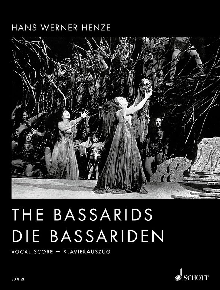 Die Bassariden: Musikdrama in einem Akt. Klavierauszug. Sheet Music