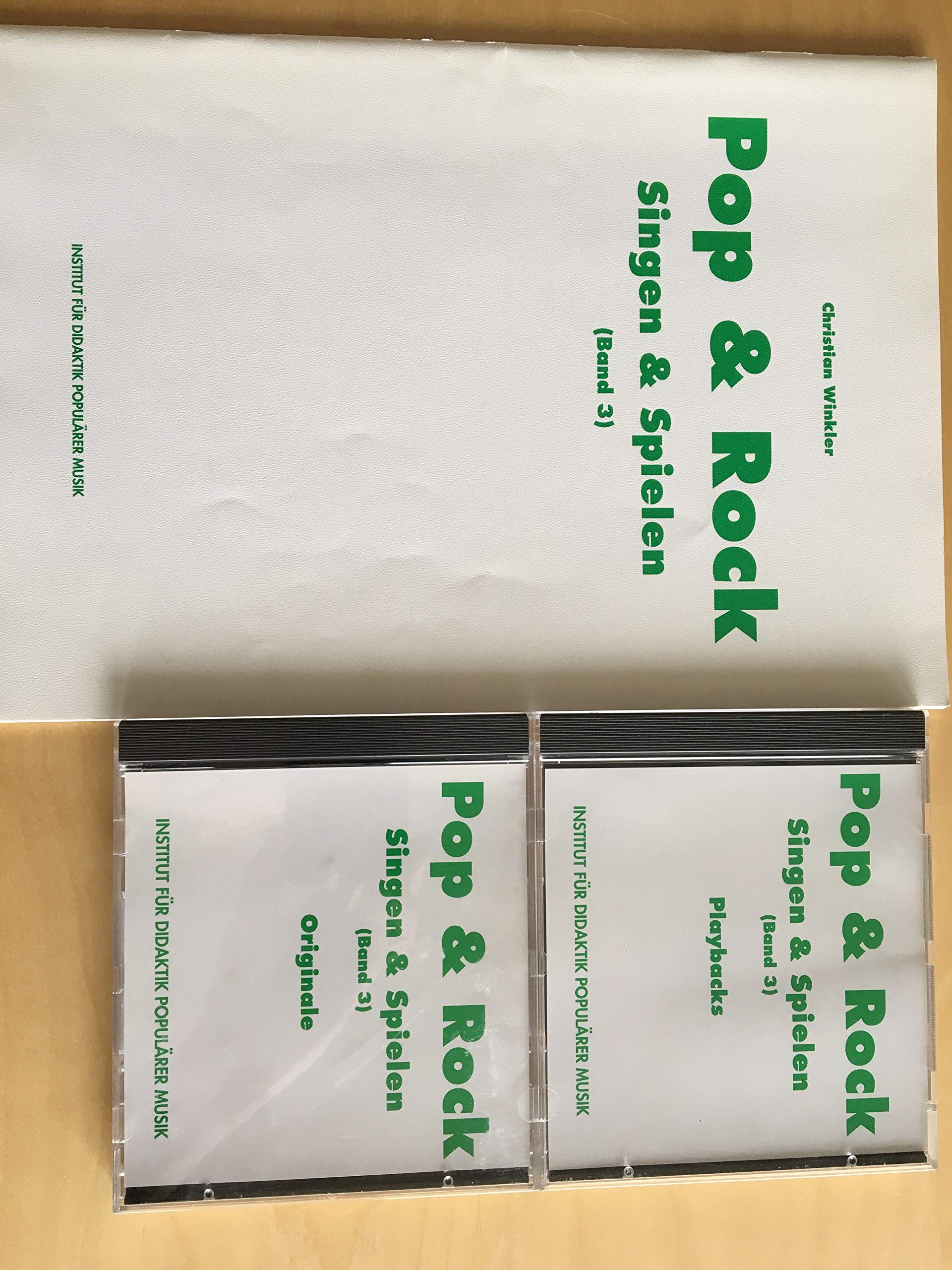 POP UND ROCK BAND 3: SINGEN UND SPIELEN - MATERIALIEN FUER DEN MU- Books