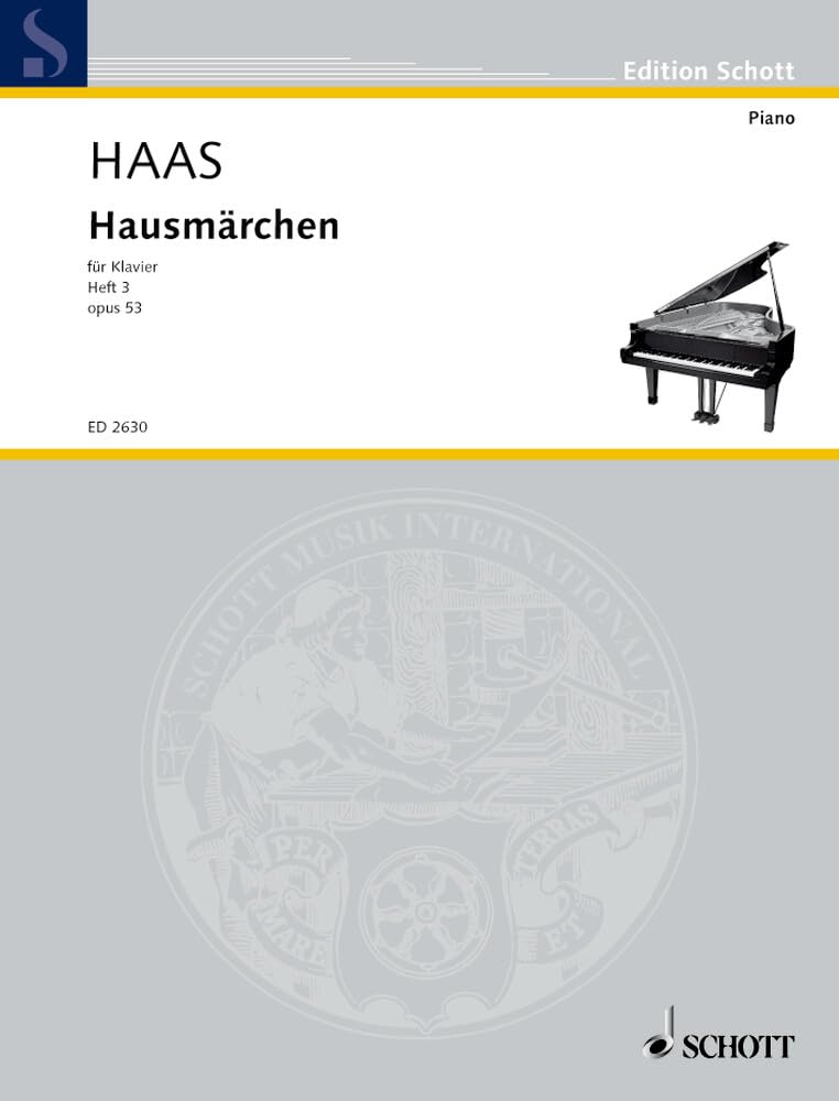 Hausmärchen: 9 kleine Stücke. Vol. 3. op. 53. Klavier. (Edition Schott) Sheet Music