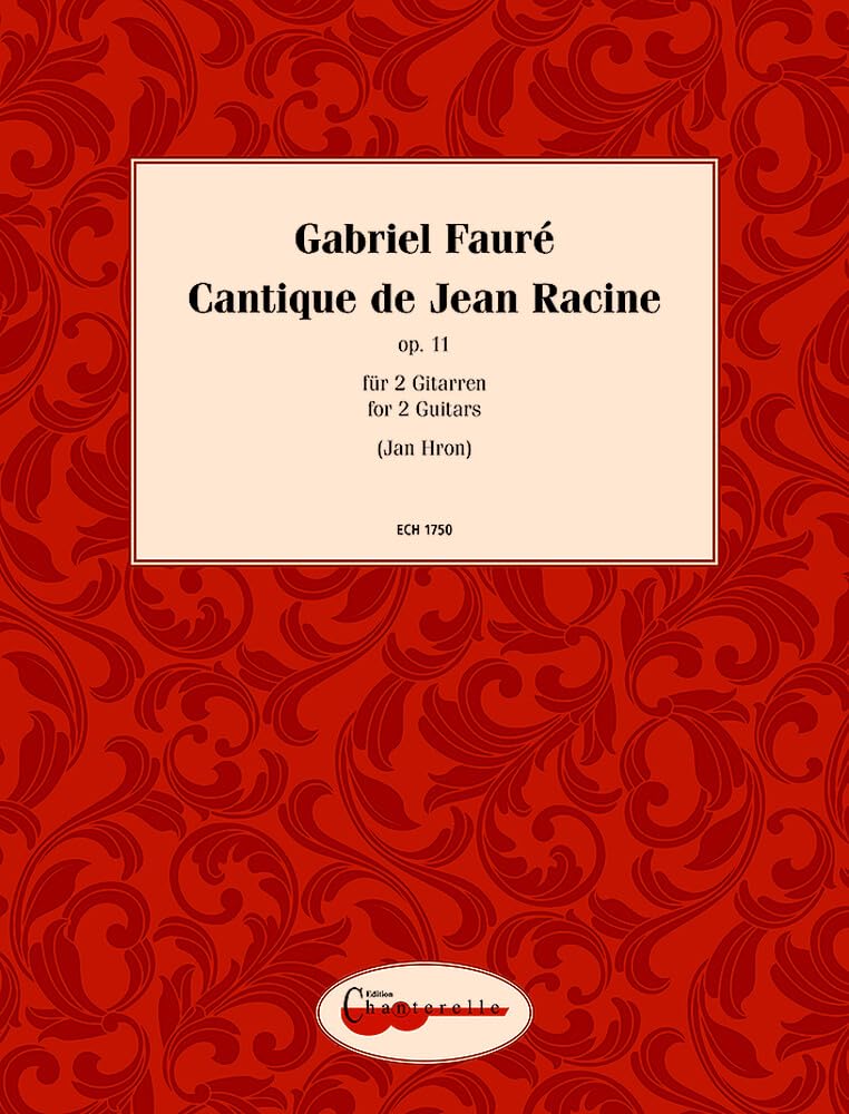 Cantique de Jean Racine: op. 11. 2 Gitarren. Spielpartitur. Social Sciences