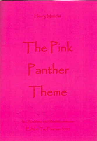 The Pink Panther Theme: für 6 Blockflöten (Blockflötenorchester) Music